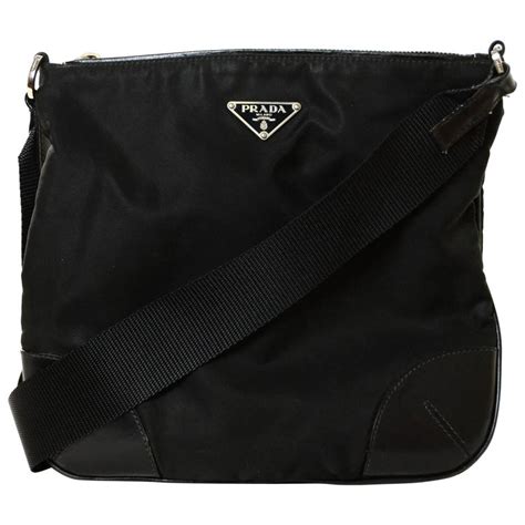 prada nylon messenger bag vintage|prada vintage nylon shoulder bag.